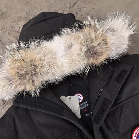 AUTHENTIC CANADA GOOSE MEN'S EXPEDITION PARKA BLACK - Picture 3 of 8